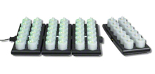 RFVB  LED flickering  rechargeable battery candle system