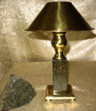 Custom Lampshade Handpainted Lamp Base to Match Customer Sample